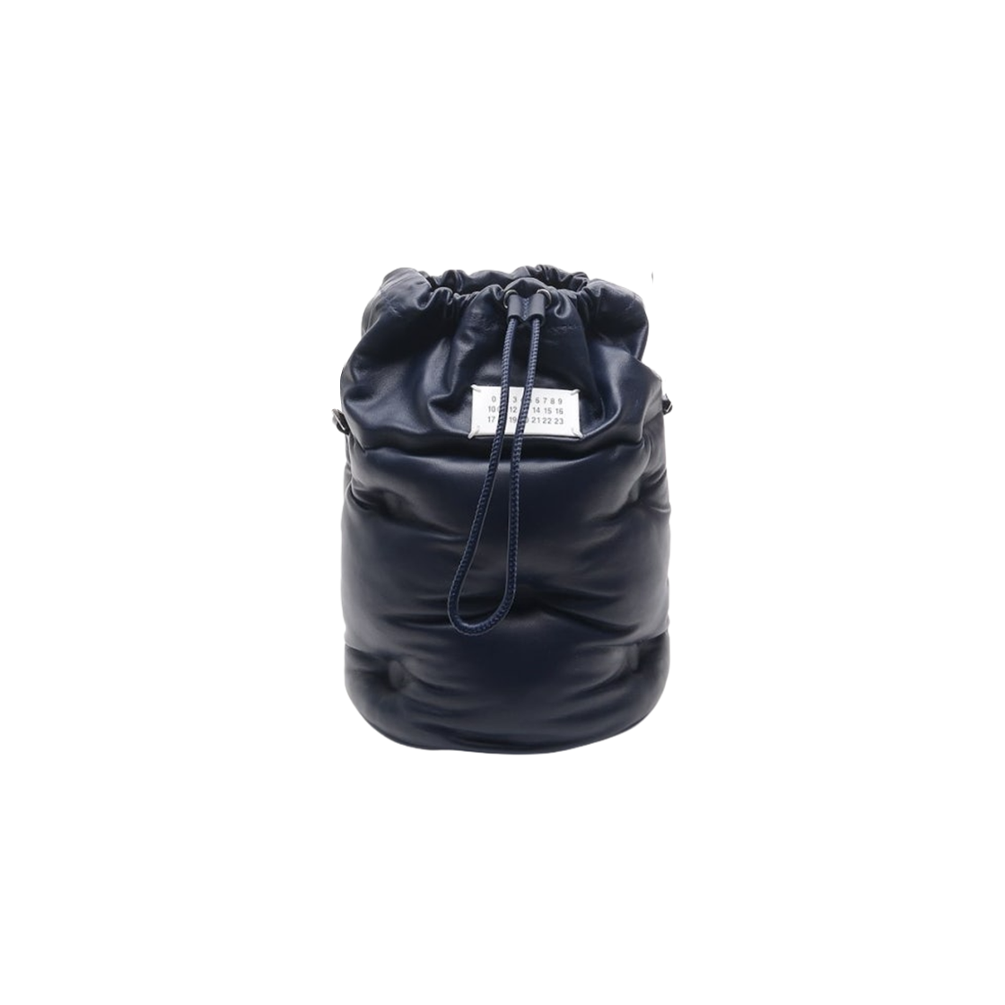 S56WG0111PR818T6065 Maison Margiela Glam Slam Bucket Bag Navy