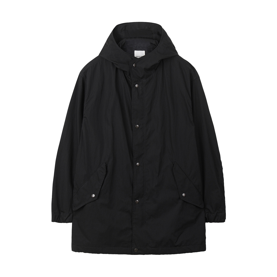 SVCAW25501BKX SERIES Cotton Twill Typewriter Parka Black