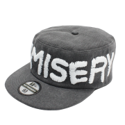 Keymisery Whisper Pillbox Cap Washedgray
