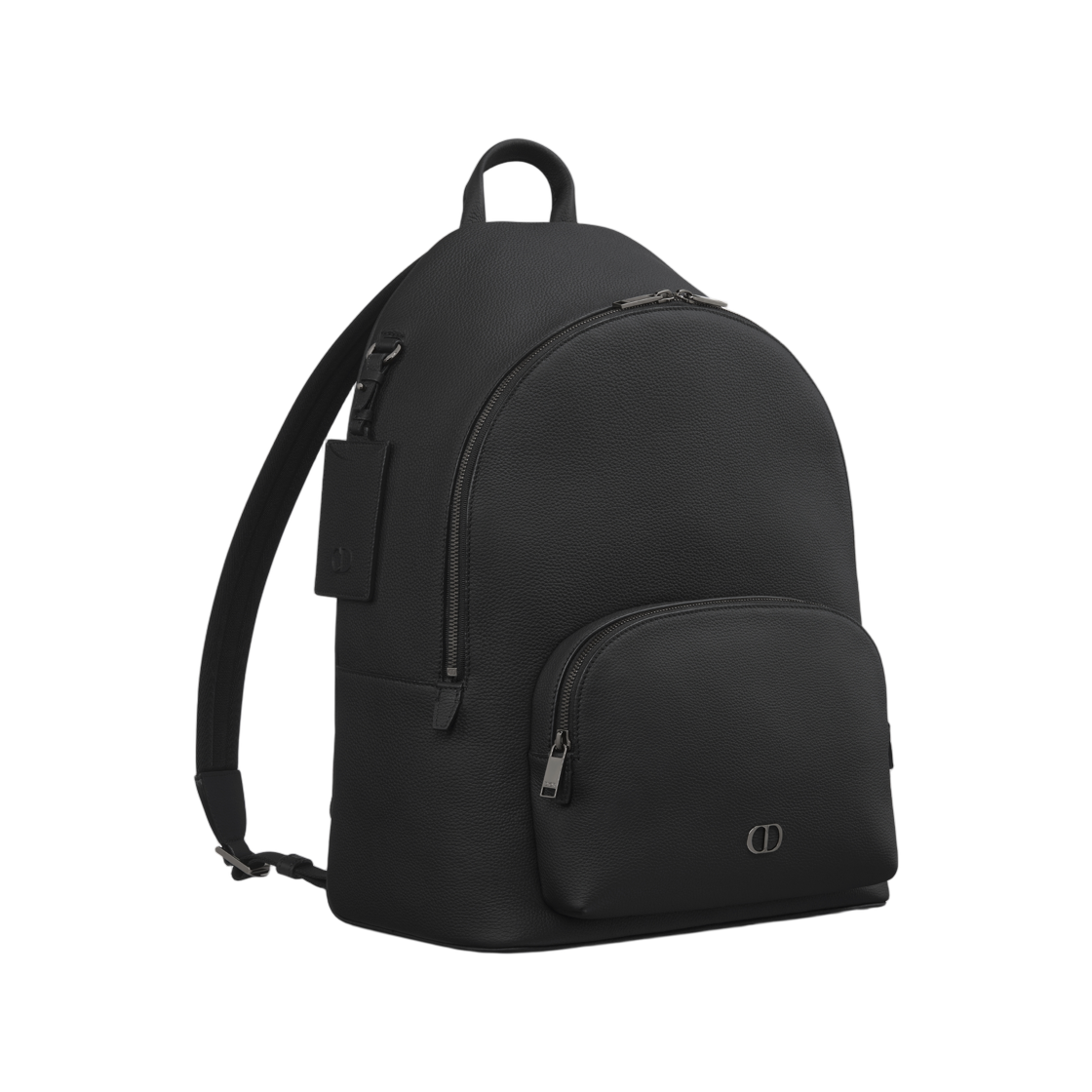 디올 CD 아이콘 지퍼 백팩 그레인드 카프스킨 블랙 매트(Dior CD Icon Zipped Backpack Grained Calfskin Black Matte) - 2