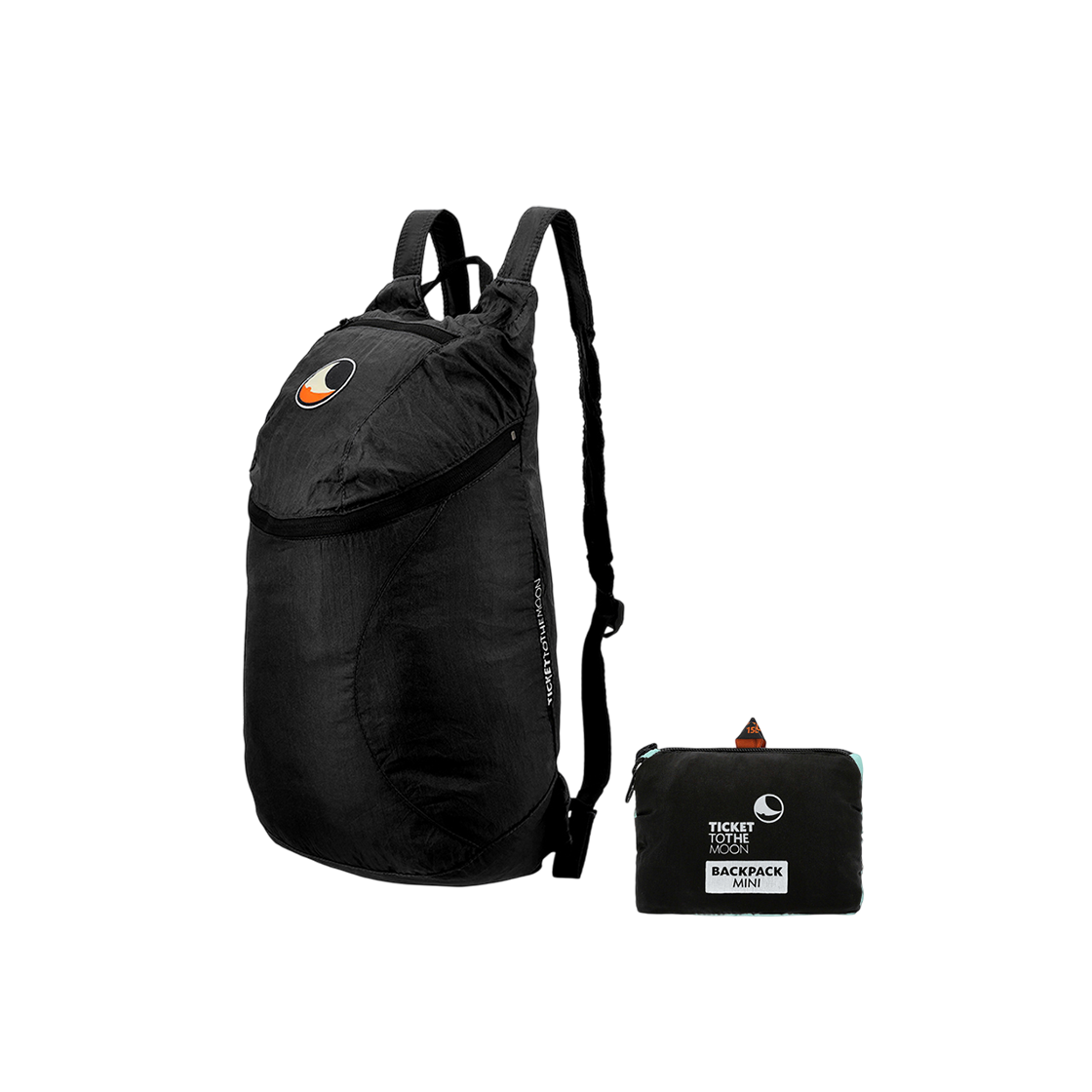 TMMBP0707 Ticket to the Moon Mini Backpack Black (15L)