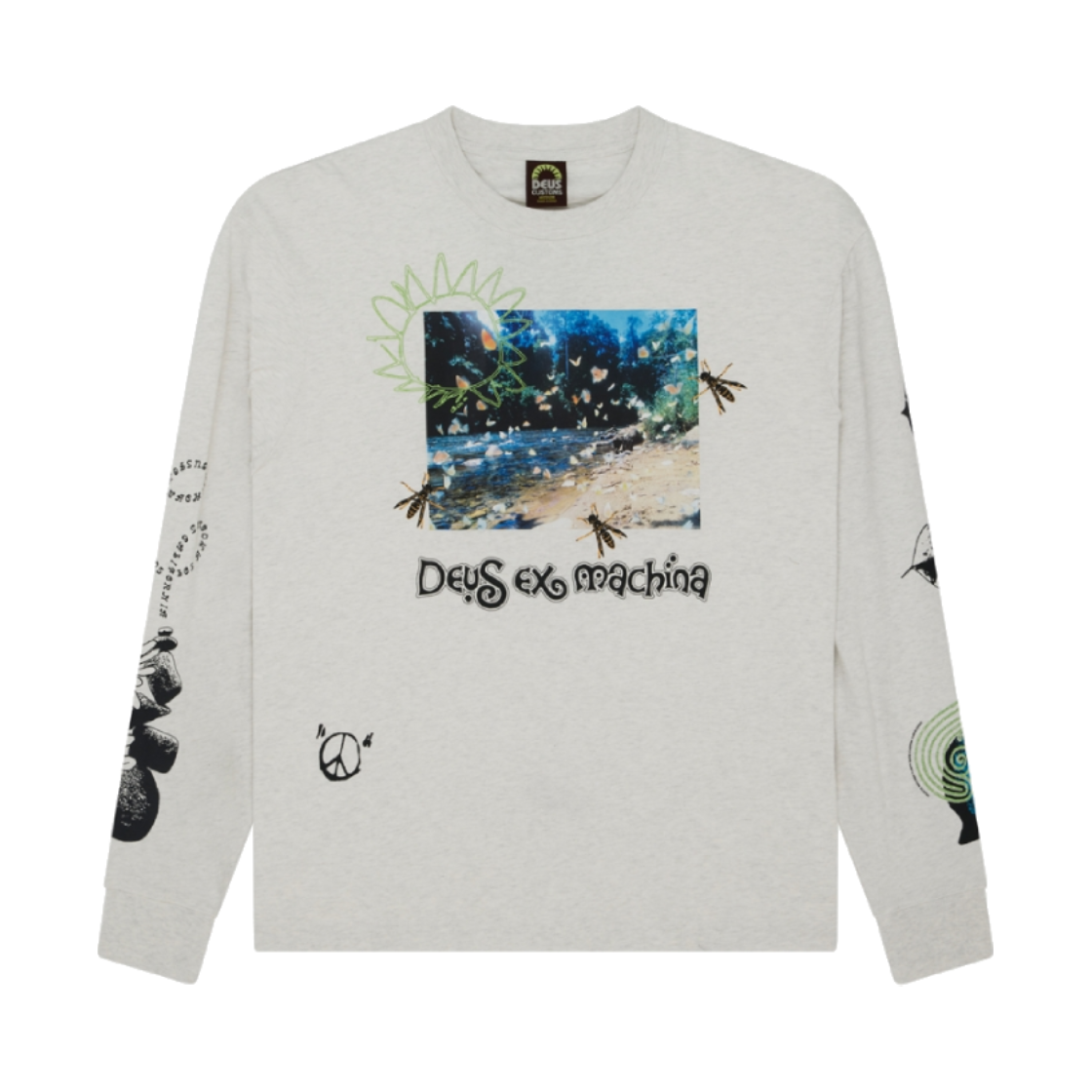 D253ULT530091 [6% 적립] Deus Ex Machina Migration Ls Tee L/Grey