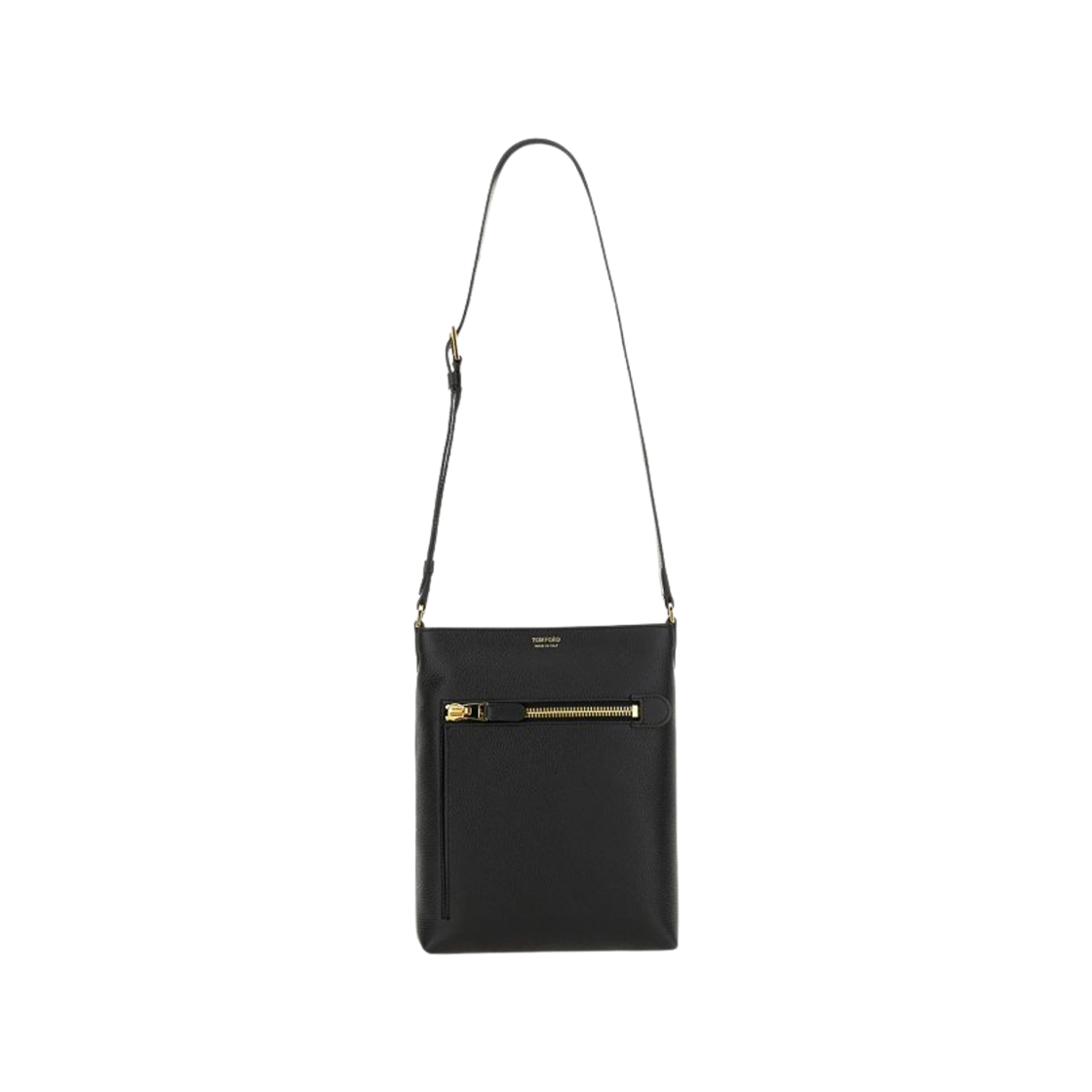톰포드 로고 지퍼 메신저백 블랙(Tom Ford Logo Zipped Messenger Bag Black)
