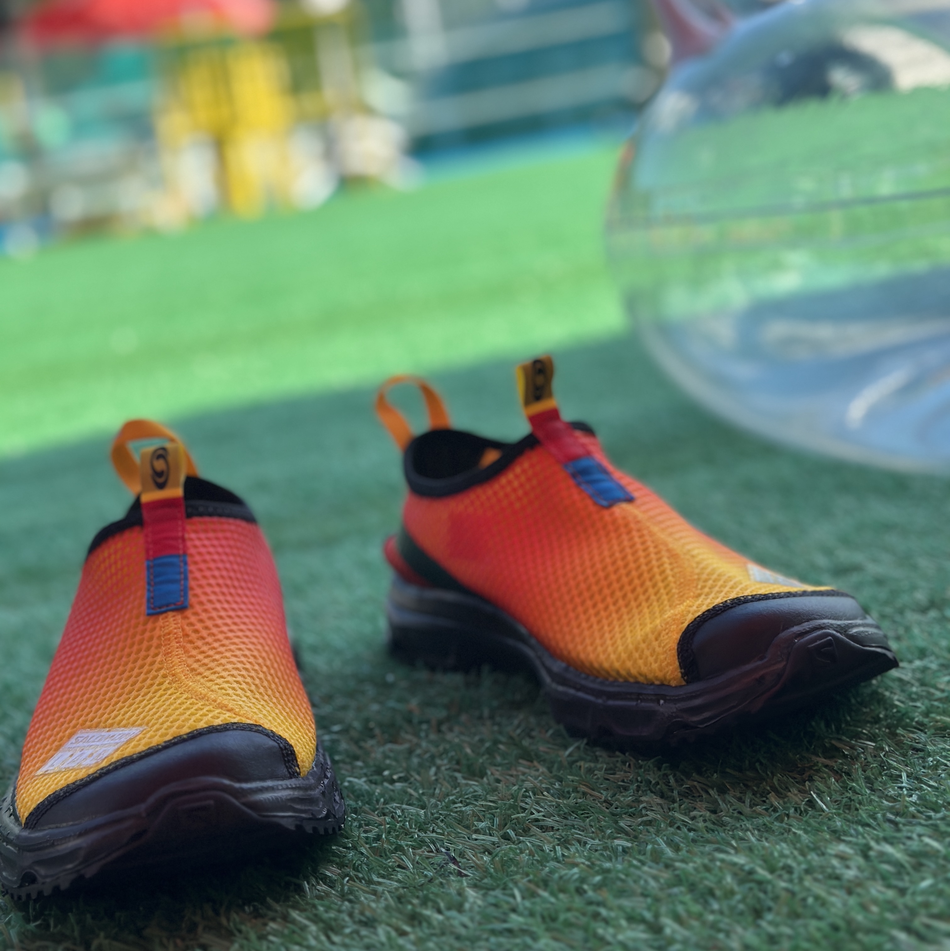 Salomon RX Moc 3.0 Black Lemon 착용 스타일
