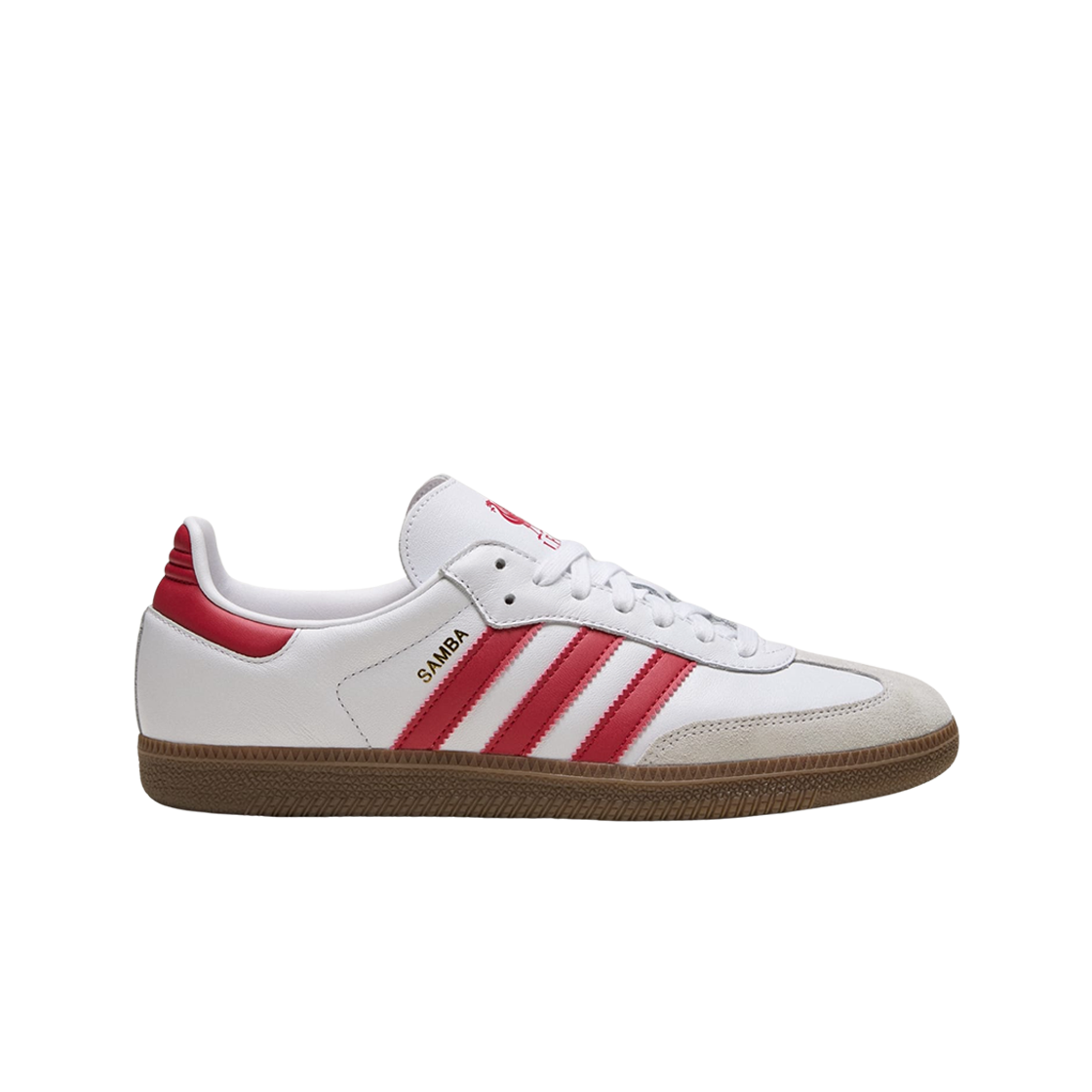 아디다스 삼바 리버풀 FC 풋웨어 화이트 스트로베리 레드(Adidas Samba Liverpool FC Footwear White Strawberry Red) - 1