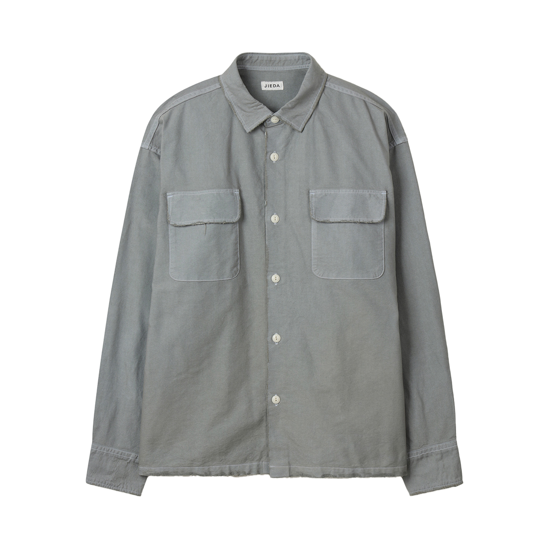 SVSFW25302MIX SERIES Pigment Painting Shirt Mint