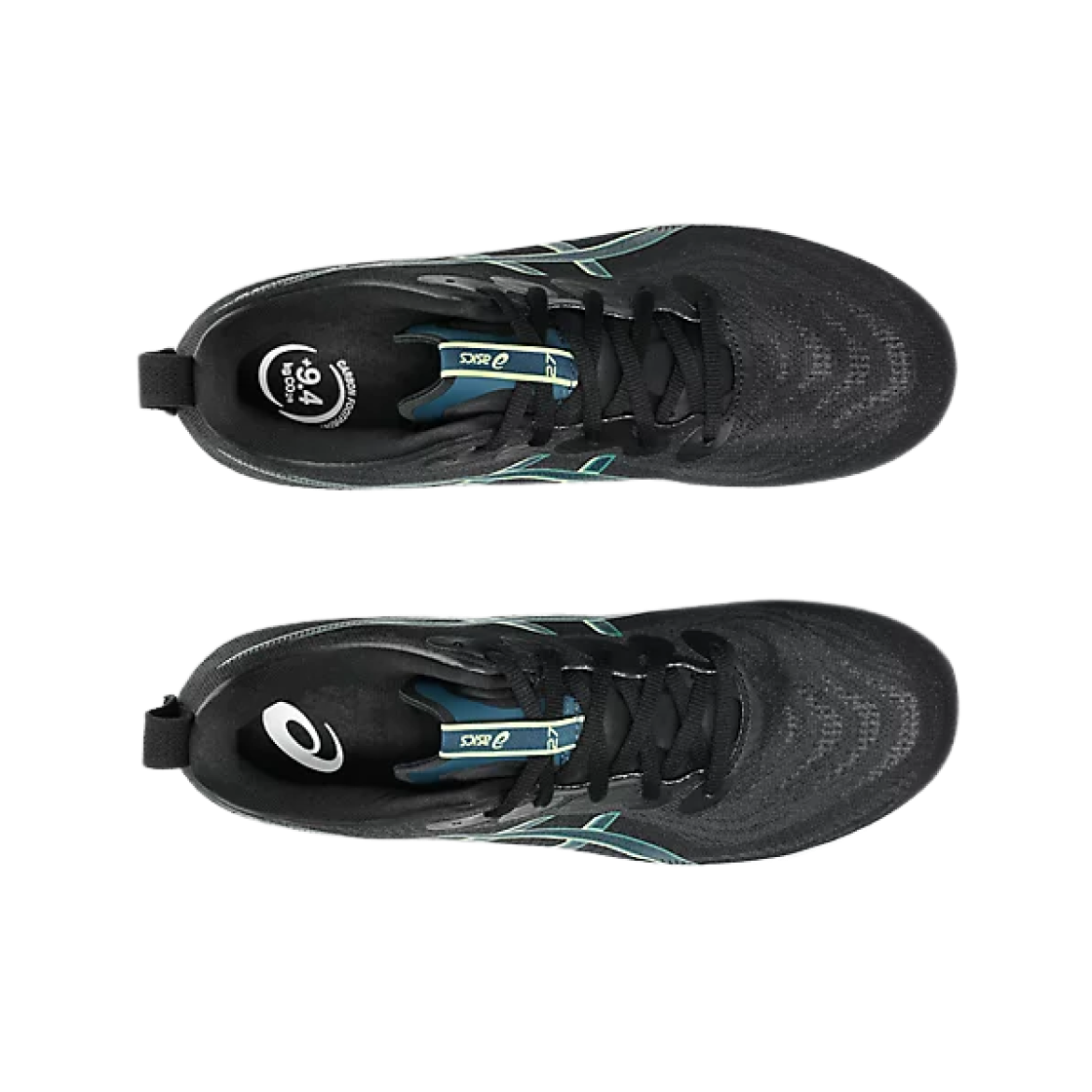 아식스 젤 큐물러스 27 블랙 루시드 옐로우(Asics Gel-Cumulus 27 Black Lucid Yellow) - 2