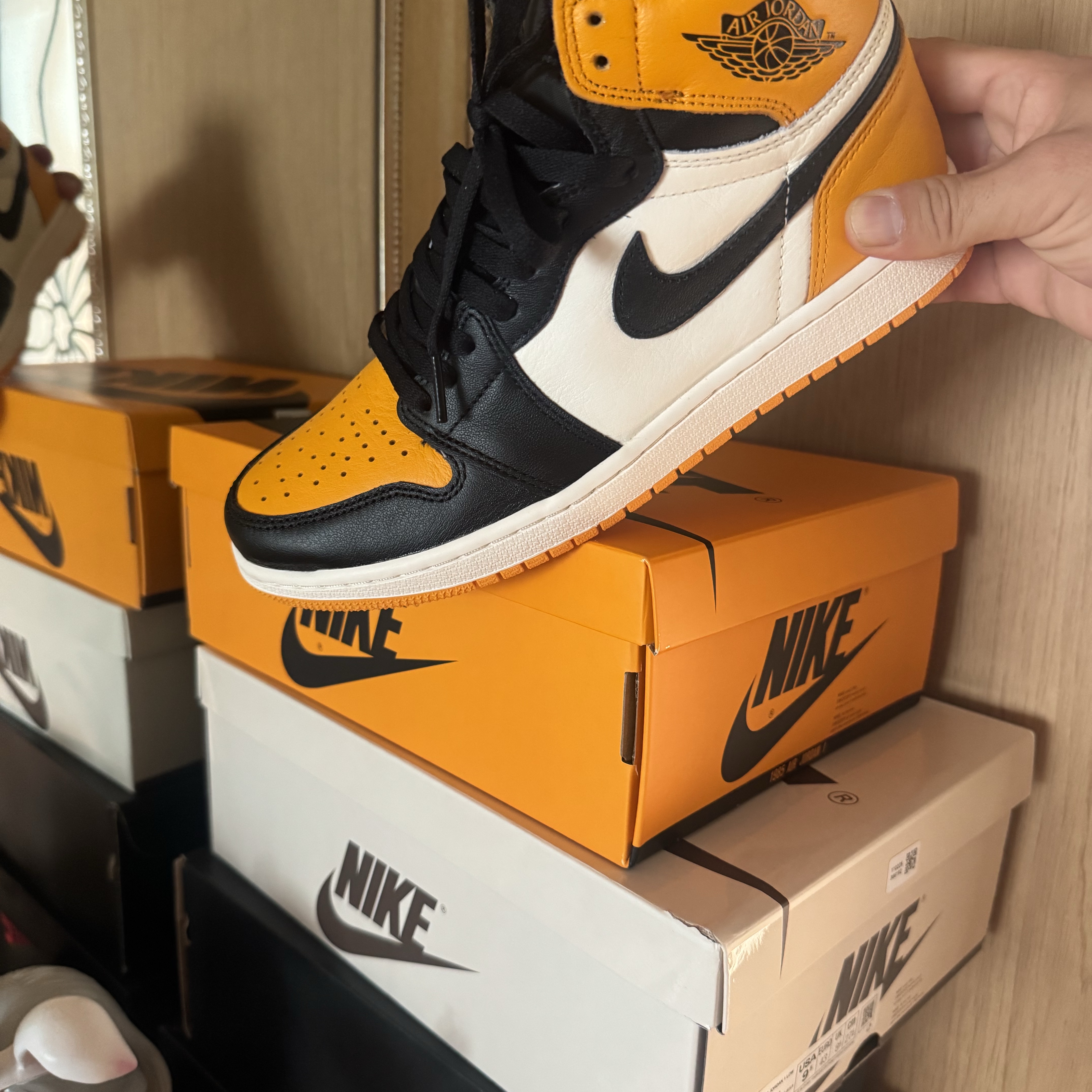 Jordan 1 Retro High OG Taxi 착용 스타일