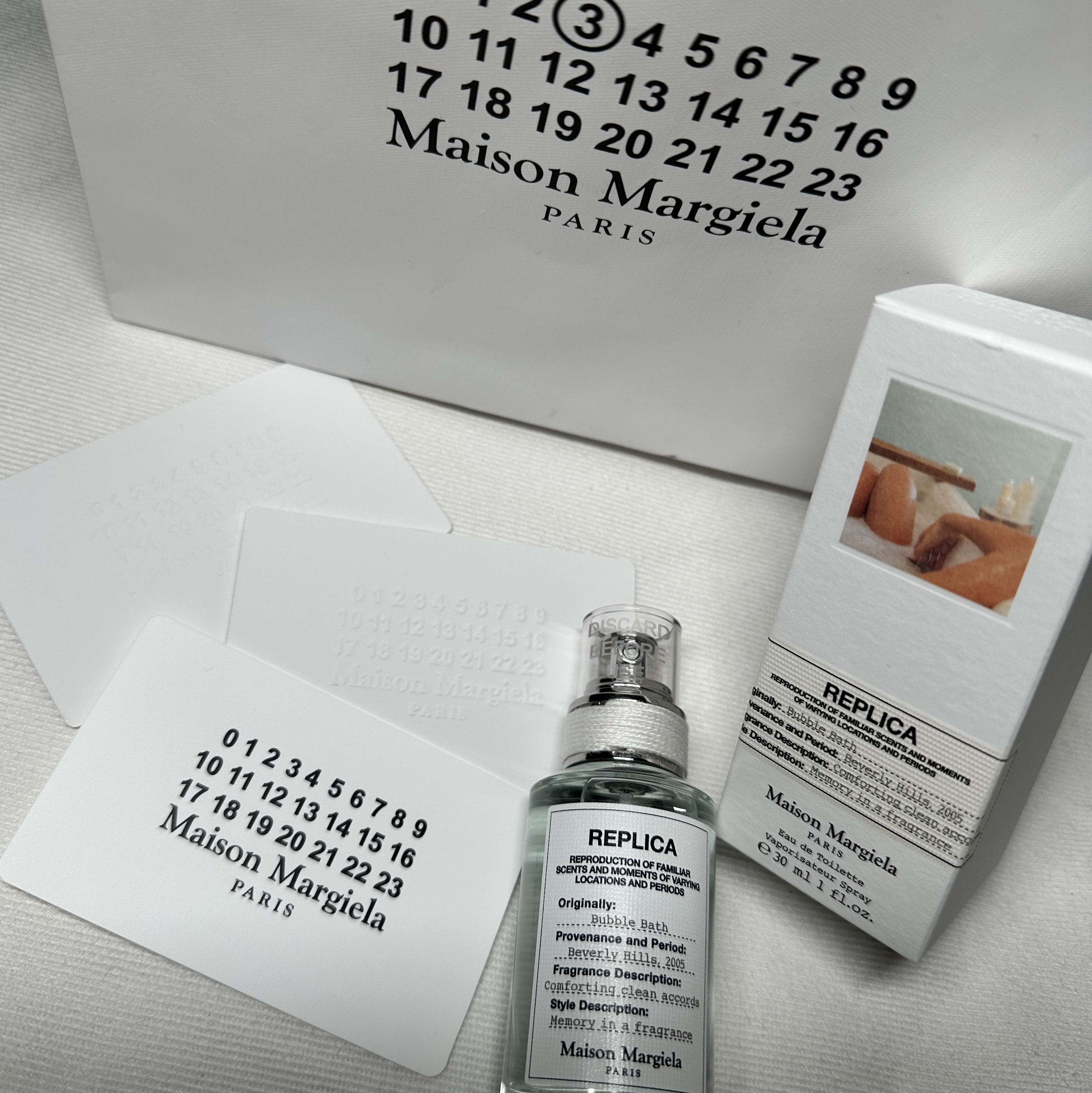 Maison Margiela Replica Bubble Bath Eau De Toilette 30ml 착용 스타일