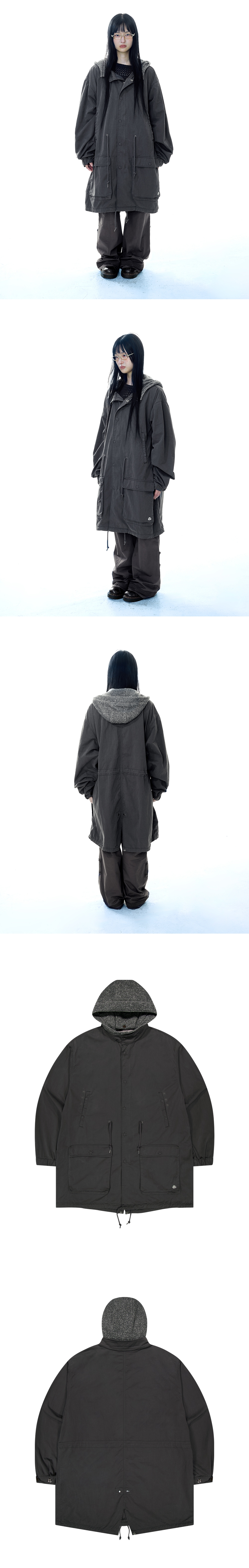 COYSEIO コイセイオ WASHED MILITARY JACKET WASHED MILITARY JACKET