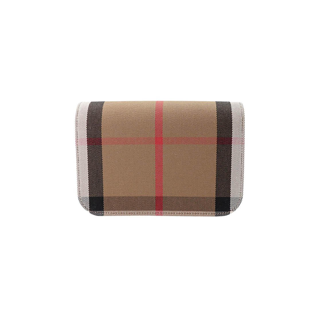 버버리 LL 매디슨 체크 크로스바디백 페일 카메오(Burberry LL Madison Check Crossbody Bag Pale Cameo) - 2