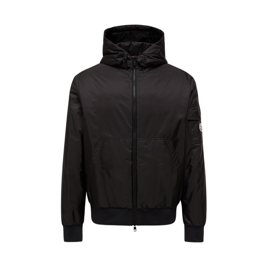 K2-091-1A00161-539ZD-999 Moncler Poiliot Hooded Short Down Jacket Black - 25FW
