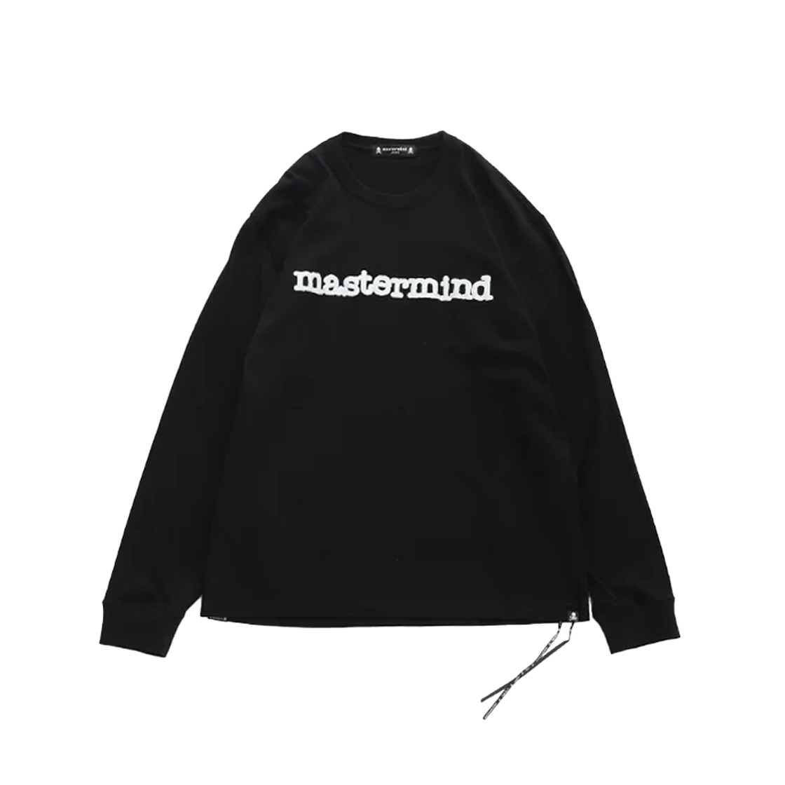 마스터마인드 재팬 핸드 드로운 롱슬리브 티 블랙 - 25FW(Mastermind Japan Hand Drawn LS Tee Black - 25FW)