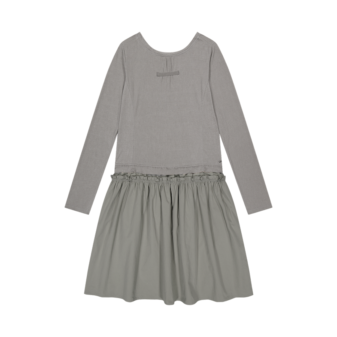 코이세이오 투웨이 셔링 원피스 라이트 카키(COYSEIO 2Way Shirring One Piece Light Khaki)