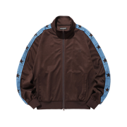 ISTKUNST IK Track Jersey Jacket Brown