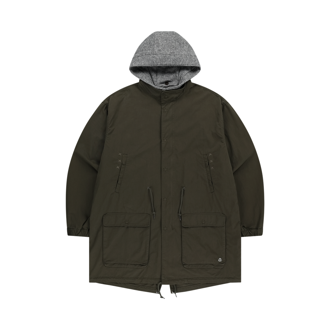 코이세이오 워시드 밀리터리 재킷 머드 카키(COYSEIO Washed Military Jacket Mud Khaki)