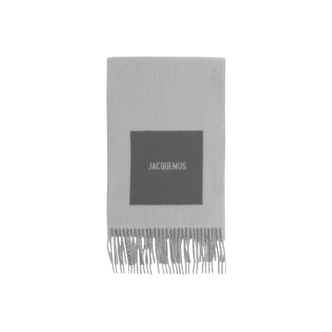 ACU00579AOT-4044-915 Jacquemus Wool Muffler Grey