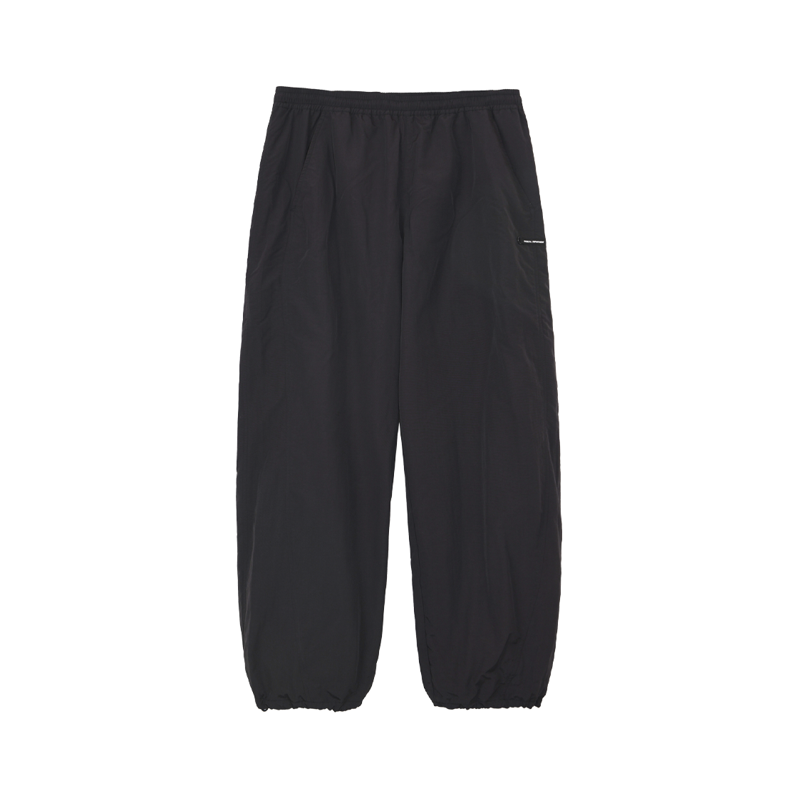 PFF1PT302ABK Phyps Dept Signature Wappen Nylon Track Pants Black