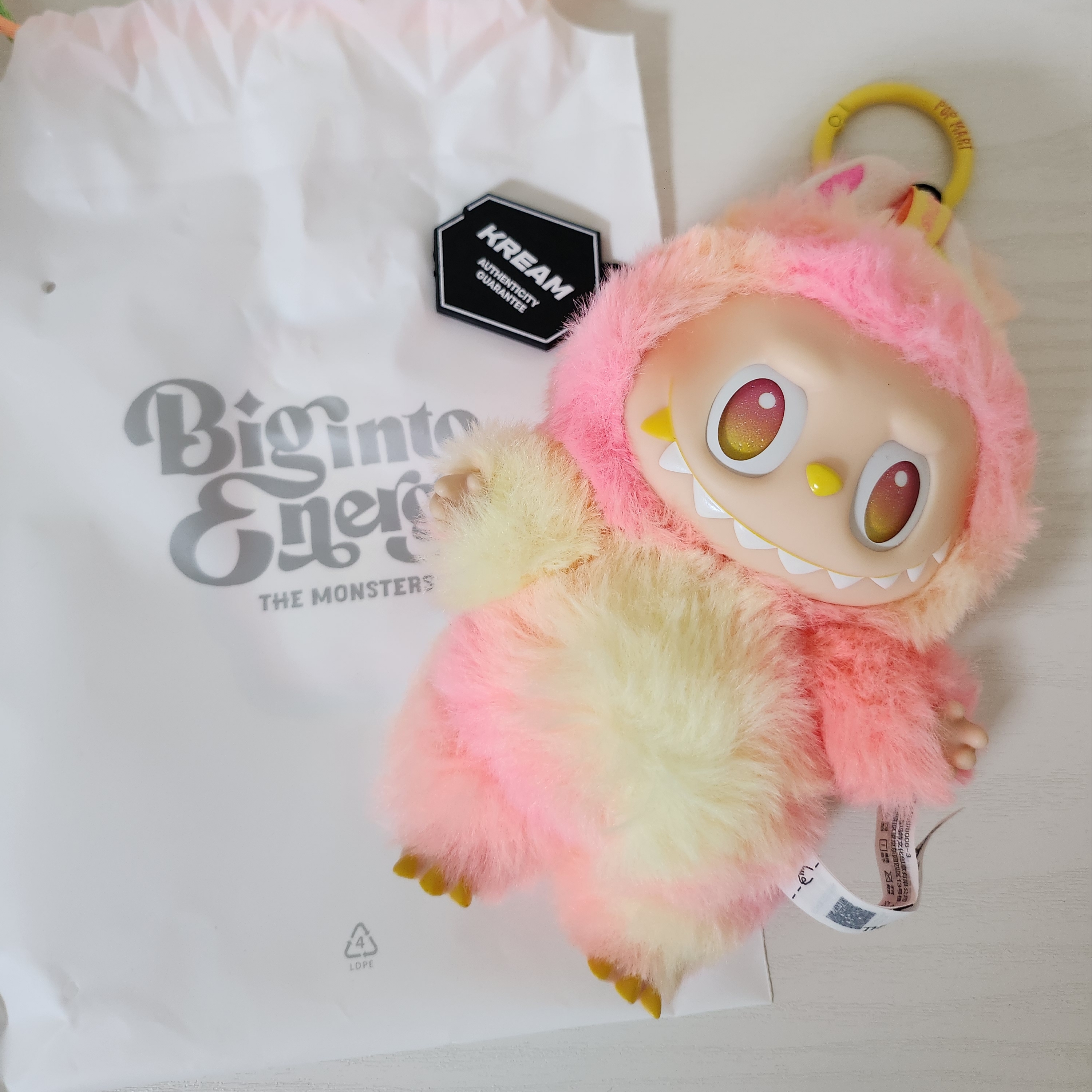 Pop Mart Labubu The Monsters Highlight Series Loyalty Keyring (Opened Case) 착용 스타일 - 1