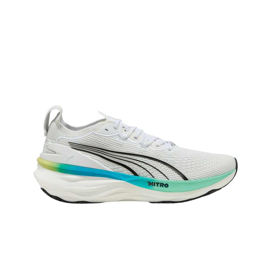 푸마 포에버런 나이트로 2 화이트 스피드 블루(Puma Foreverrun Nitro 2 White Speed Blue) - 1