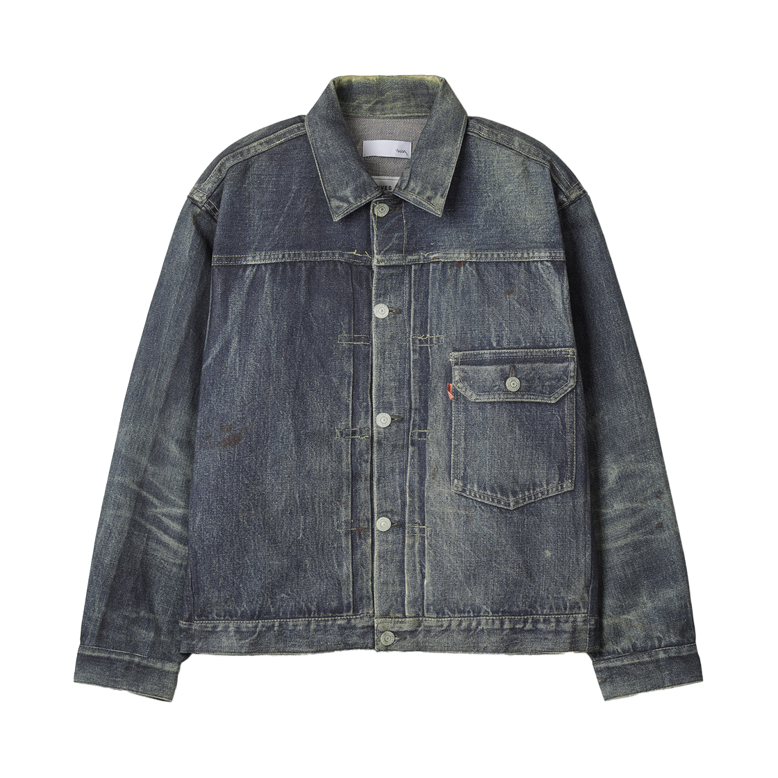시리즈 트롱프뢰유 데님 자켓 인디고(SERIES Trompe L'Œil Denim Jacket Indigo)