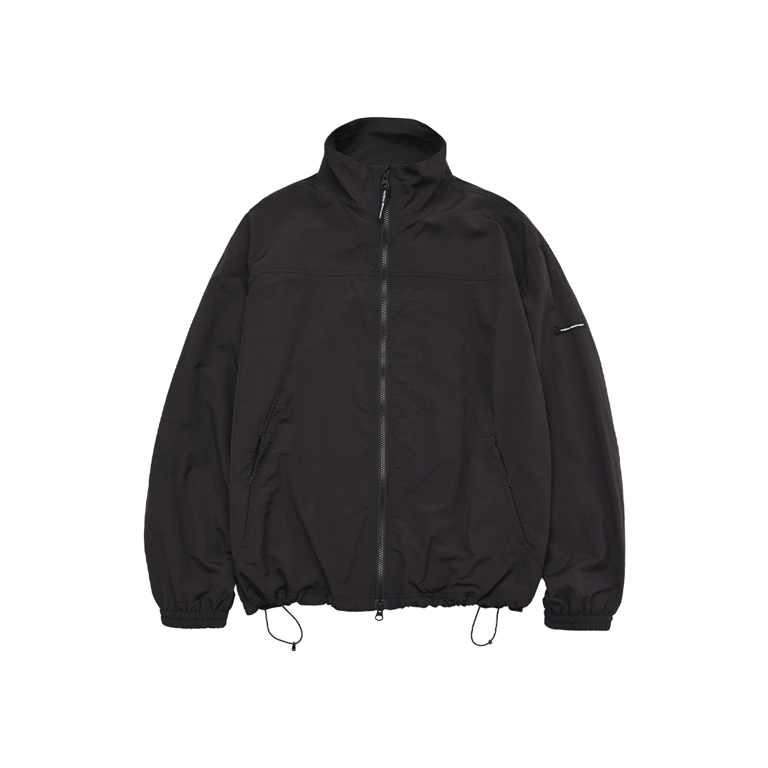 PFF1JK302ABK Phyps Dept 2WAY Signature Wappen Nylon Track Jacket Black