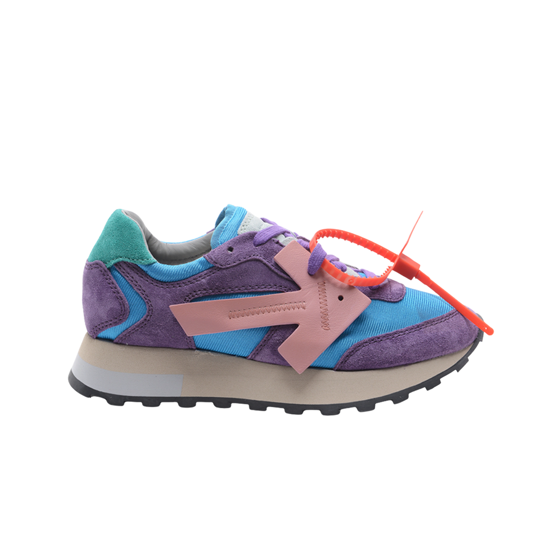 (W) 오프화이트 HG 러너 스니커즈 바이올렛 코랄((W) Off-White HG Runner Sneakers Violet Coral)