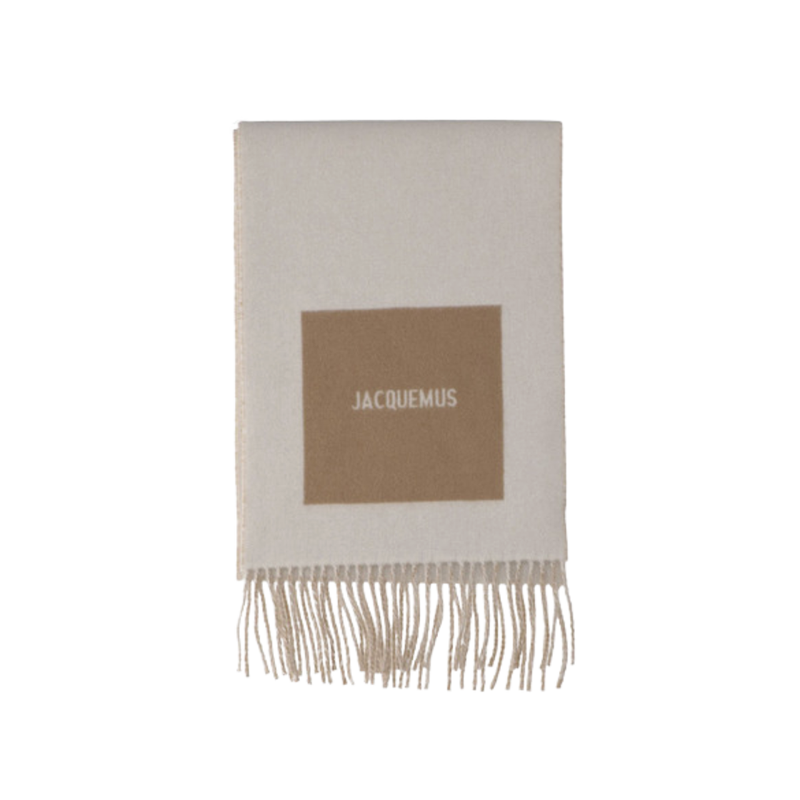 ACU00579AOT-4044-015 Jacquemus Wool Muffler Beige