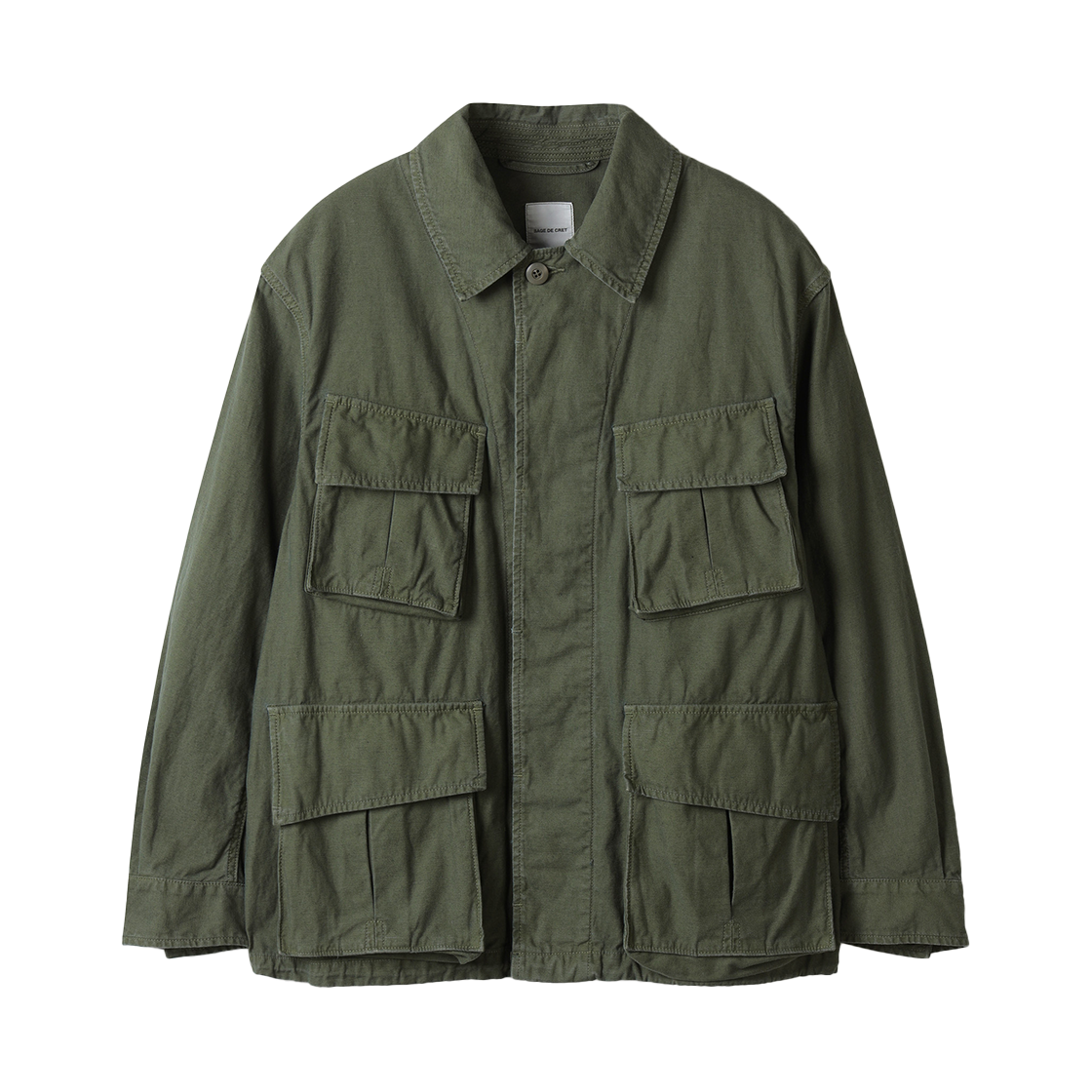 SVUAW25507OLX SERIES Co/Li Back Satin Fatigue Jacket Olive