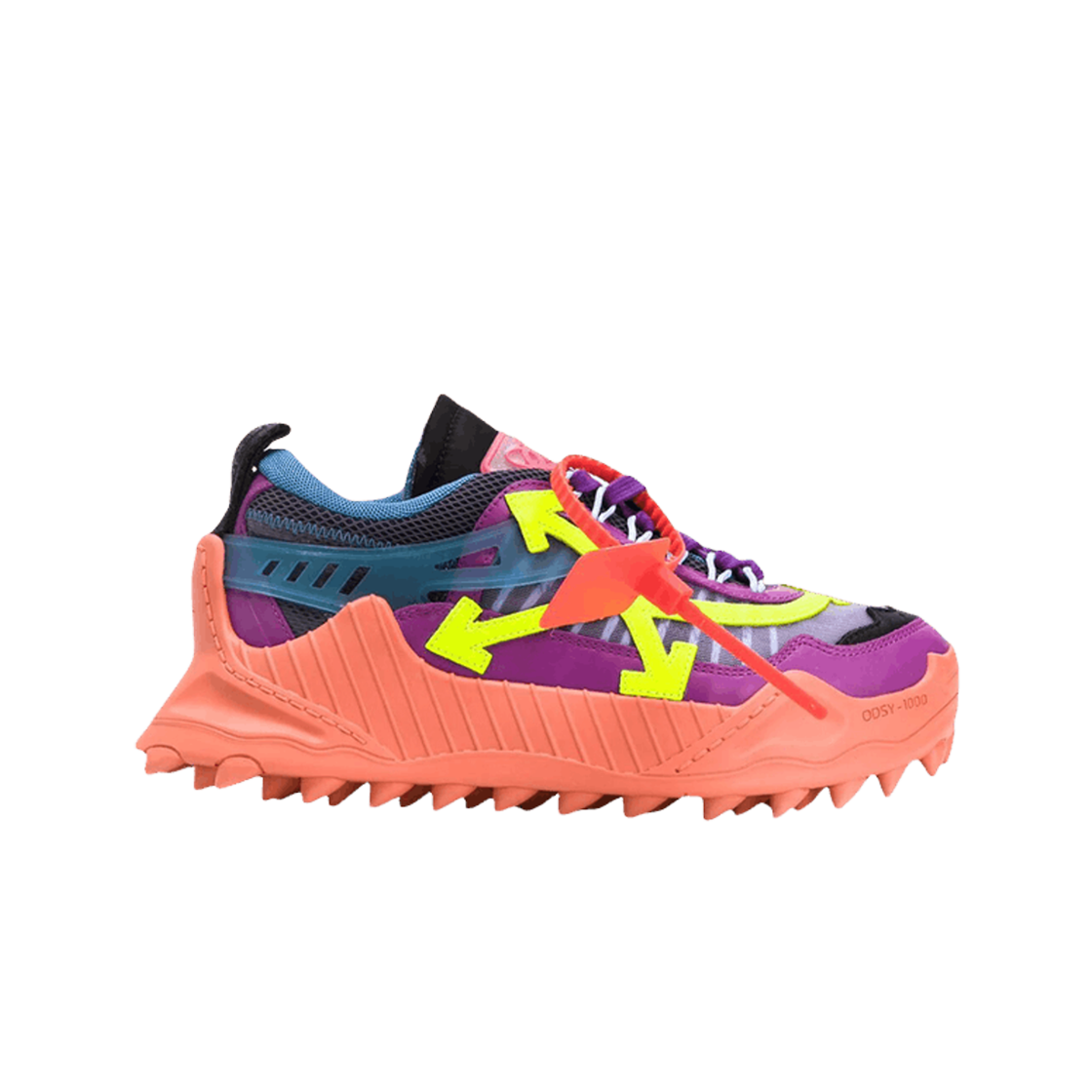 OWIA180S20FAB0013518 (W) Off-White Odsy-1000 Sneakers Violet Yellow