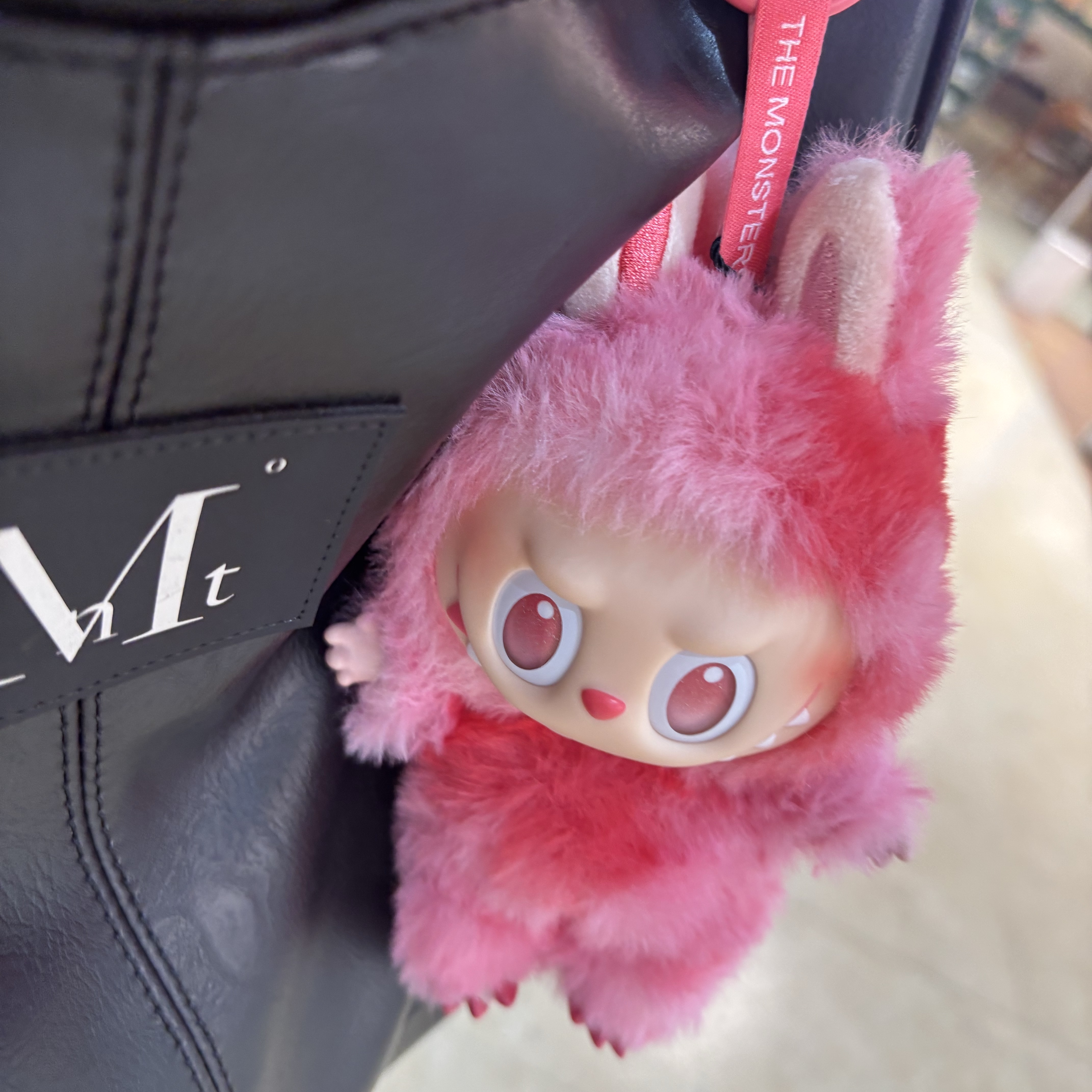 Pop Mart Labubu The Monsters Highlight Series Love Keyring (Opened Case) 착용 스타일 - 1