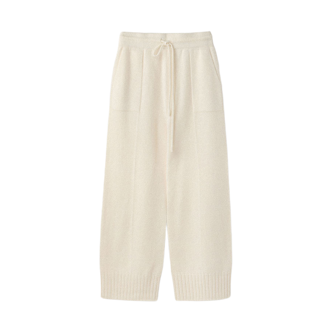 UM253APT02IV Super Fine Merino Wholegarment Pants_Snow