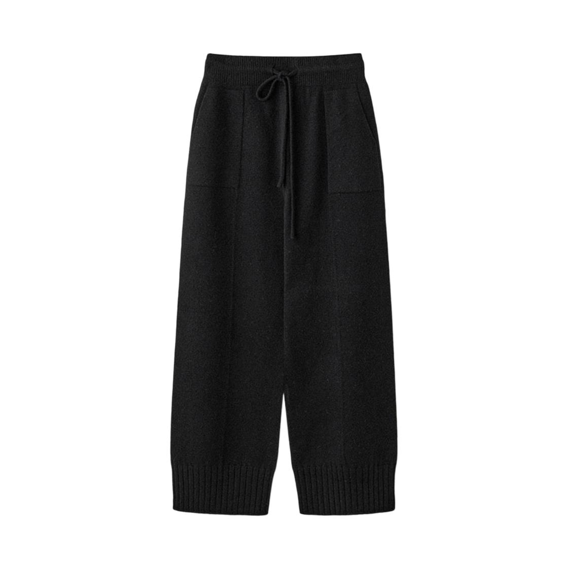 UM253APT02BK Super Fine Merino Wholegarment Pants_Black