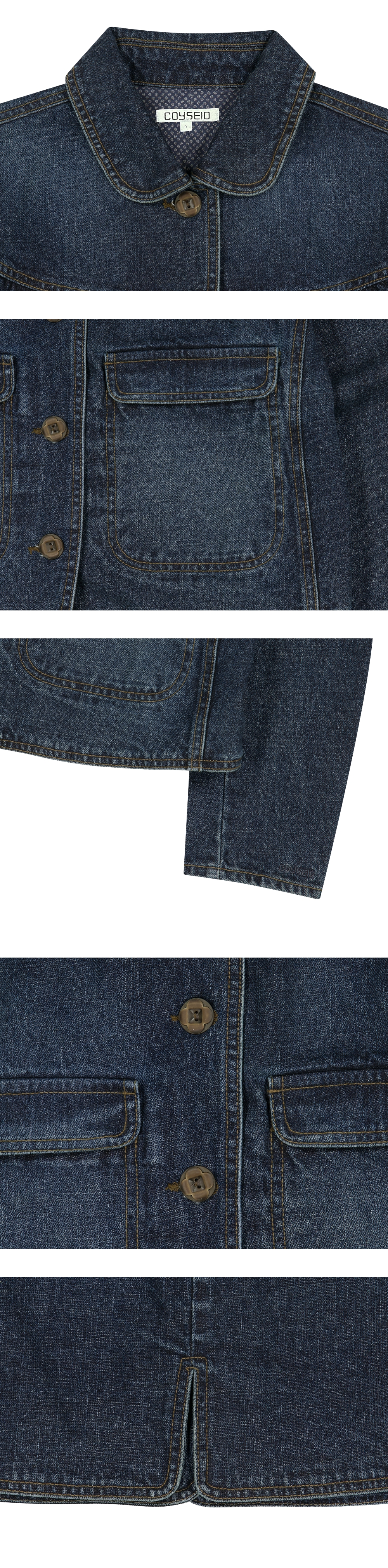 코이세이오 딥 데님 재킷 네이비 | COYSEIO | KREAM