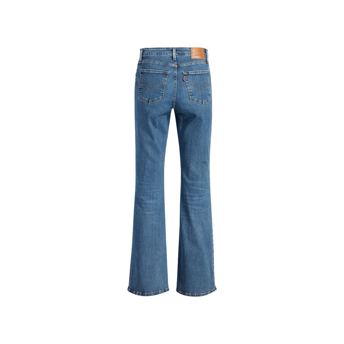(W) 리바이스 726 하이 라이즈 플레어 진 블루((W) Levi's 726 High Rise Flare Jeans Blue) - 2