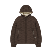 COYSEIO Fluffy Light Padded Jacket Brown