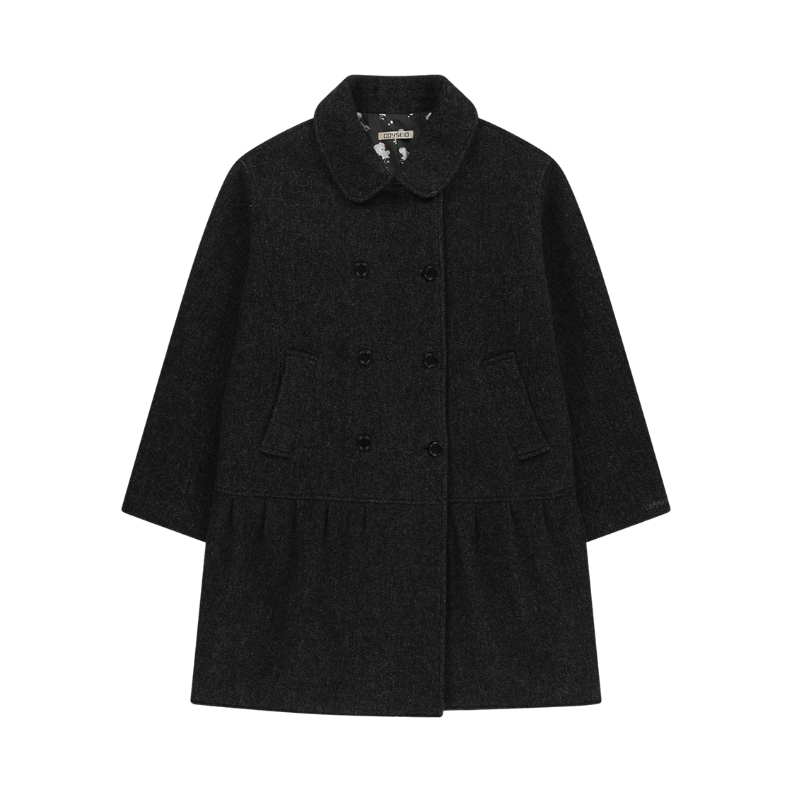 코이세이오 코이 더블 코트 차콜(COYSEIO Coy Double Coat Charcoal)