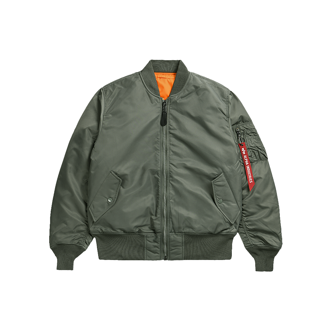 [KREAM 단독] 알파 인더스트리 알파 MA-1 플라이트 자켓 필드 그레이([KREAM 단독] ALPHA INDUSTRIES Alpha Ma-1 Flight Jacket Field Gray)