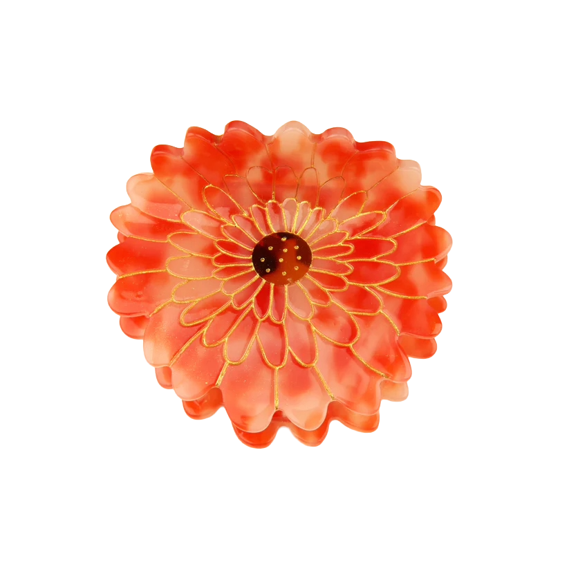 쿠쿠수제뜨 달리아 헤어집게핀(Coucou Suzette Dahlia Hairclaw)