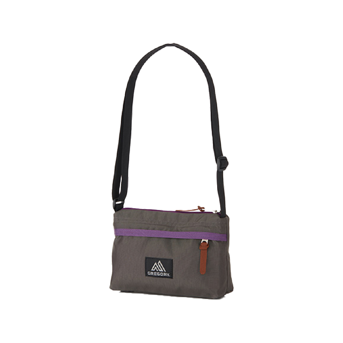 그레고리 엔벨롭 숄더백 그레이 퍼플(Gregory Envelope Shoulder Grey Purple)