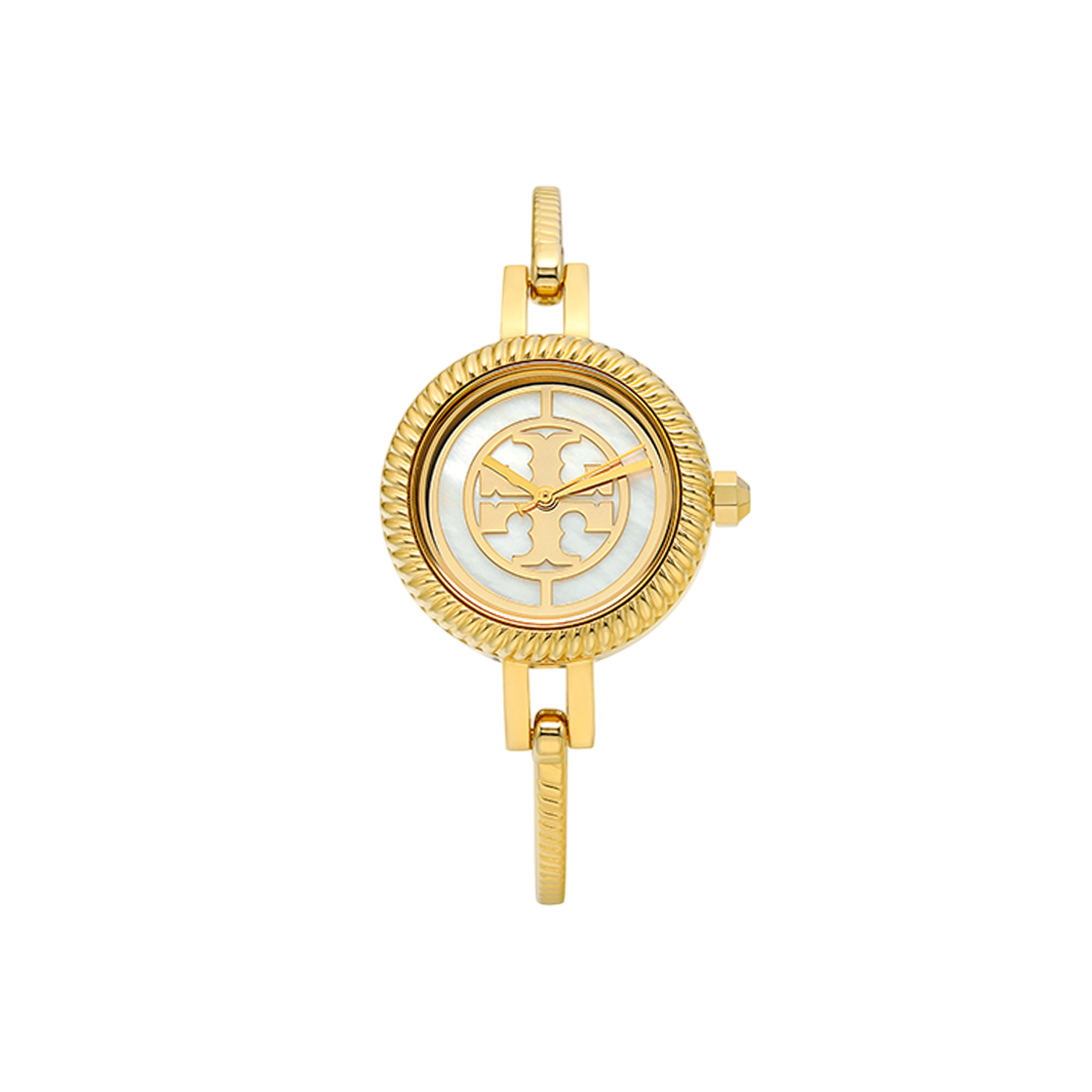 (W) 토리버치 레바 뱅글 시계 기프트 세트 골드 멀티((W) Tory Burch Reva Bangle Watch Gift Set Gold Multi)