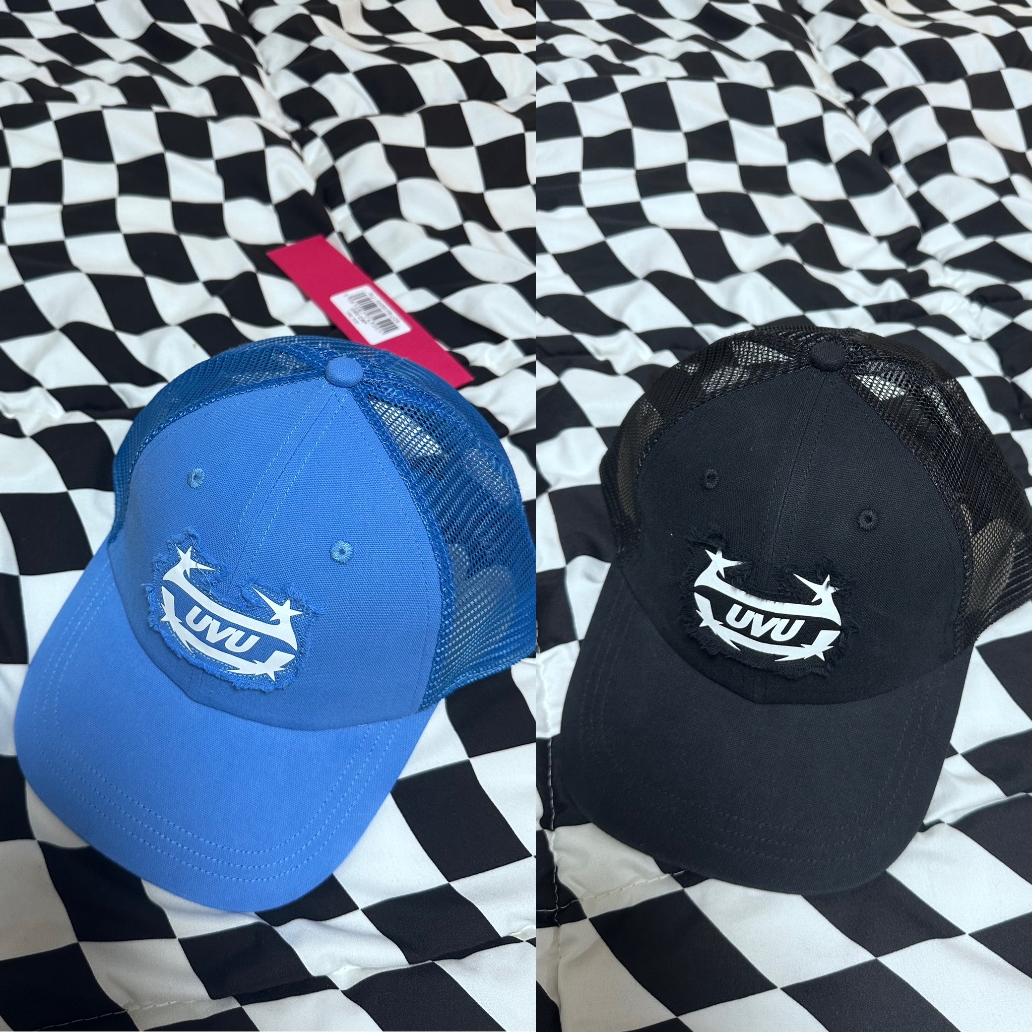 UVU Cap Black, UVU Cap Blue 착용 스타일