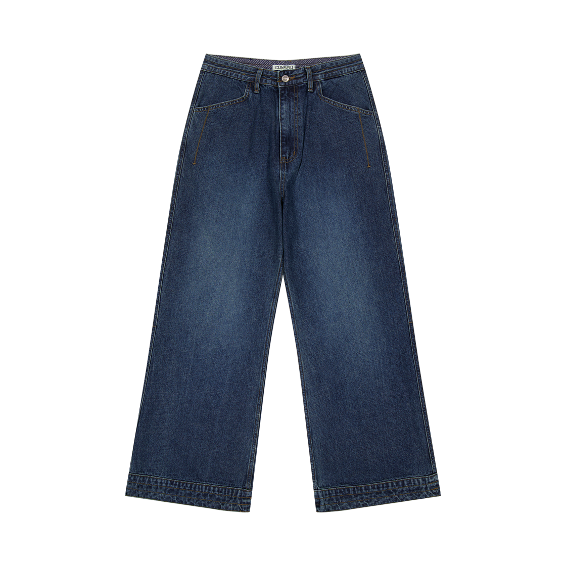 코이세이오 딥 데님 팬츠 네이비(COYSEIO Deep Denim Pants Navy)