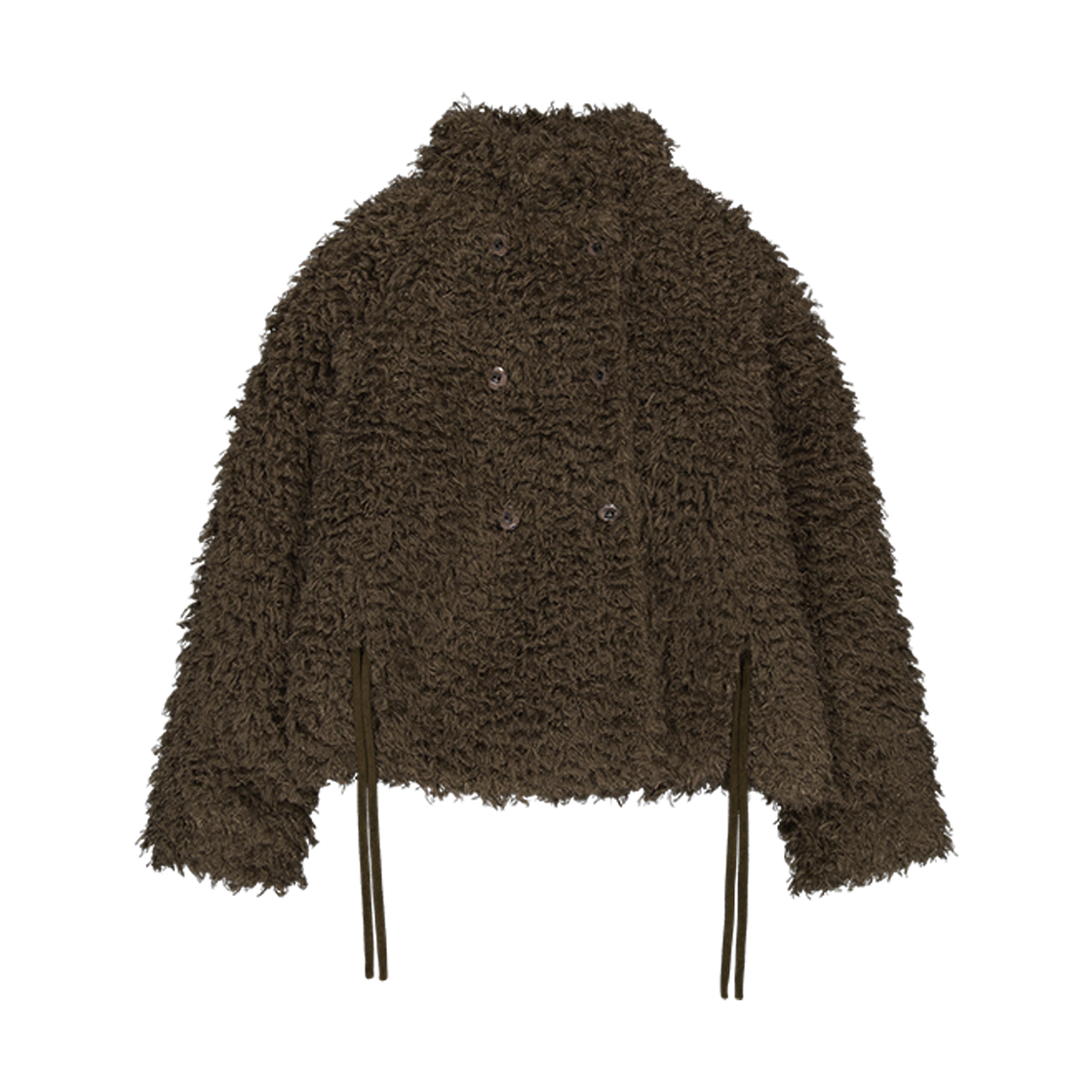 코이세이오 헤어리 퍼 재킷 브라운(COYSEIO Hairy Fur Jacket Brown)