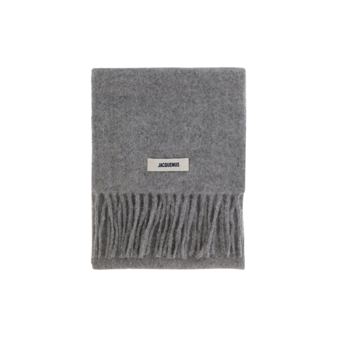 ACU00572BOT-4032-950 Jacquemus Wool Muffler Grey
