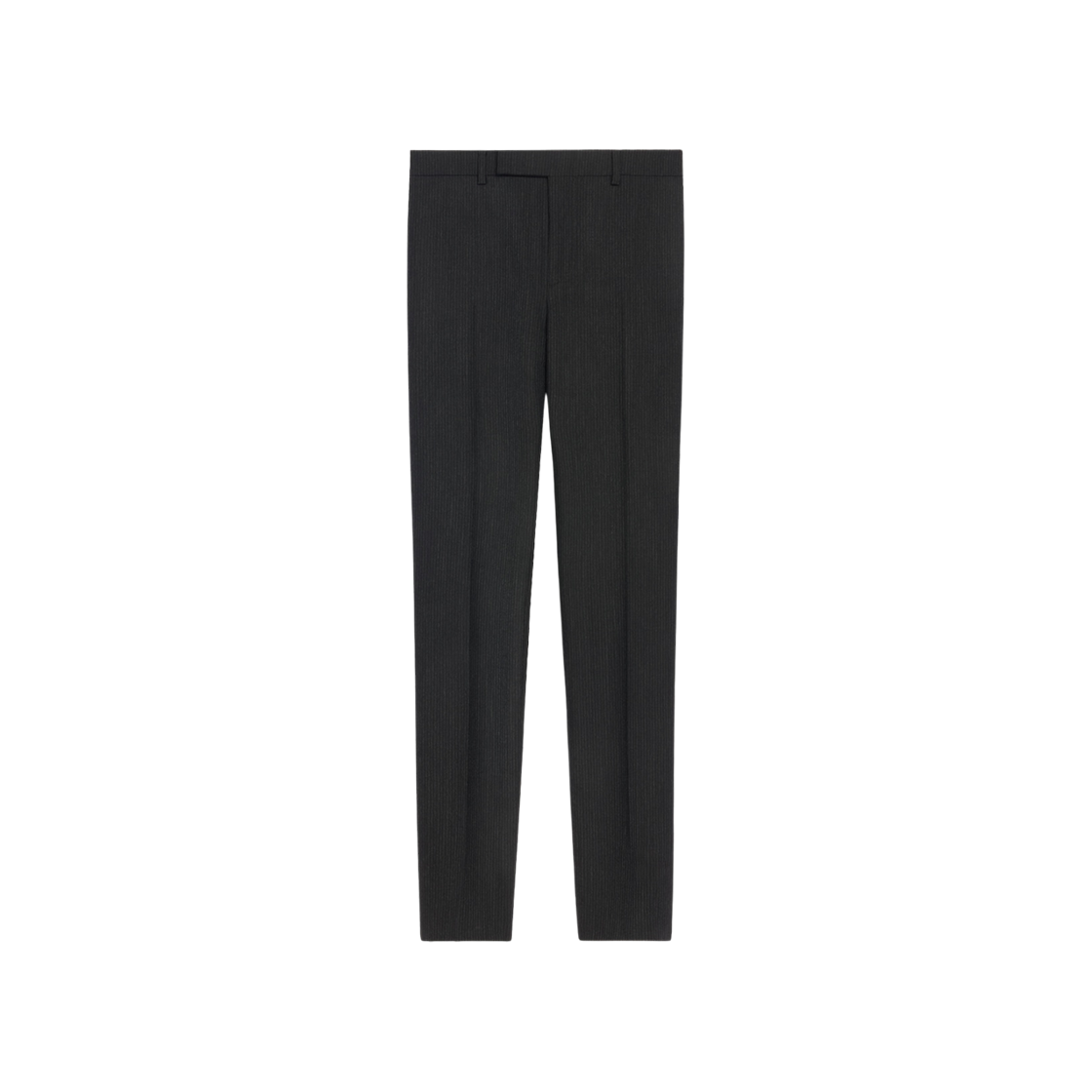2P96A783V-10CR Celine Triple Striped Flannel Mods Pants Anthracite Chalk