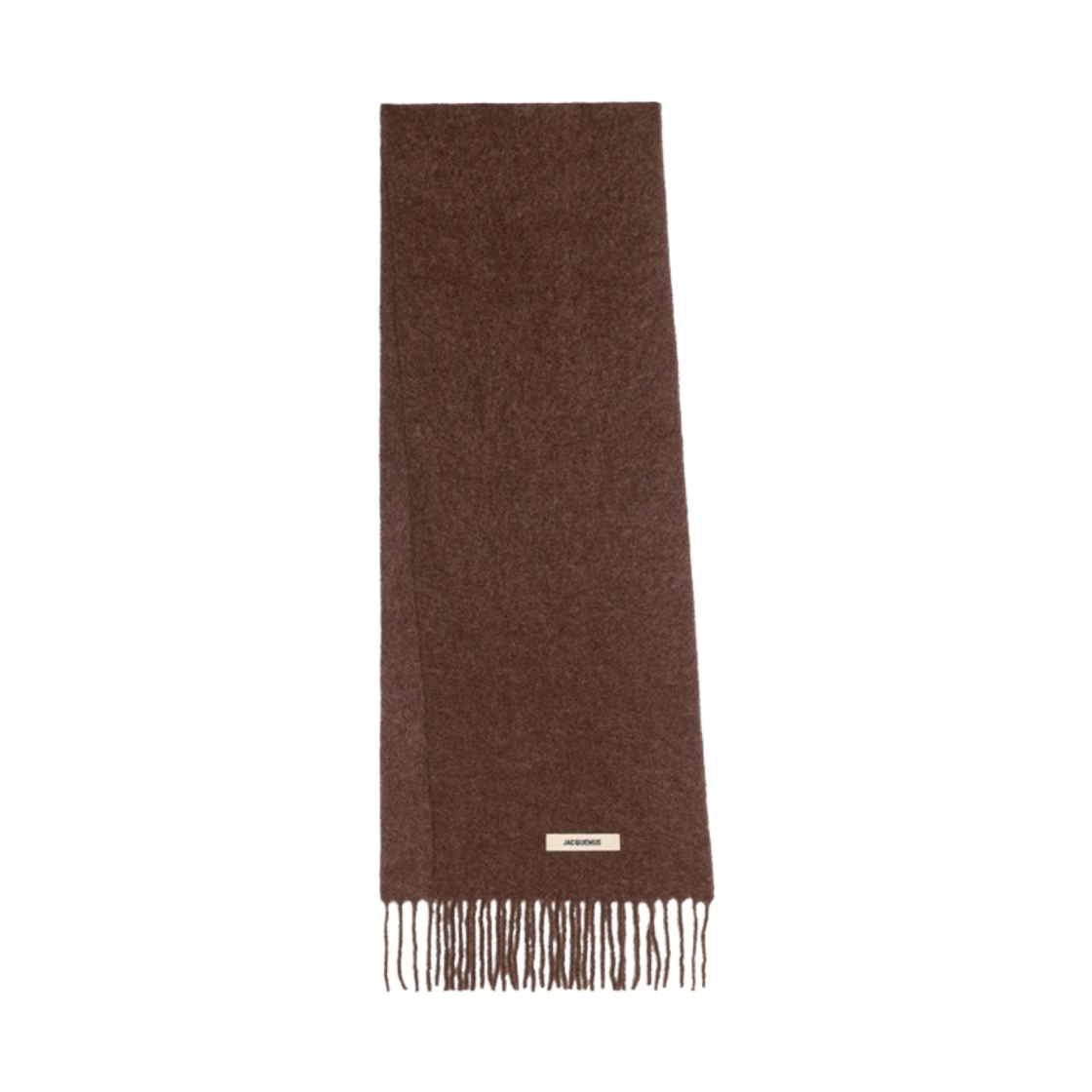 ACU00572BOT-4032-850 Jacquemus Wool Muffler Brown