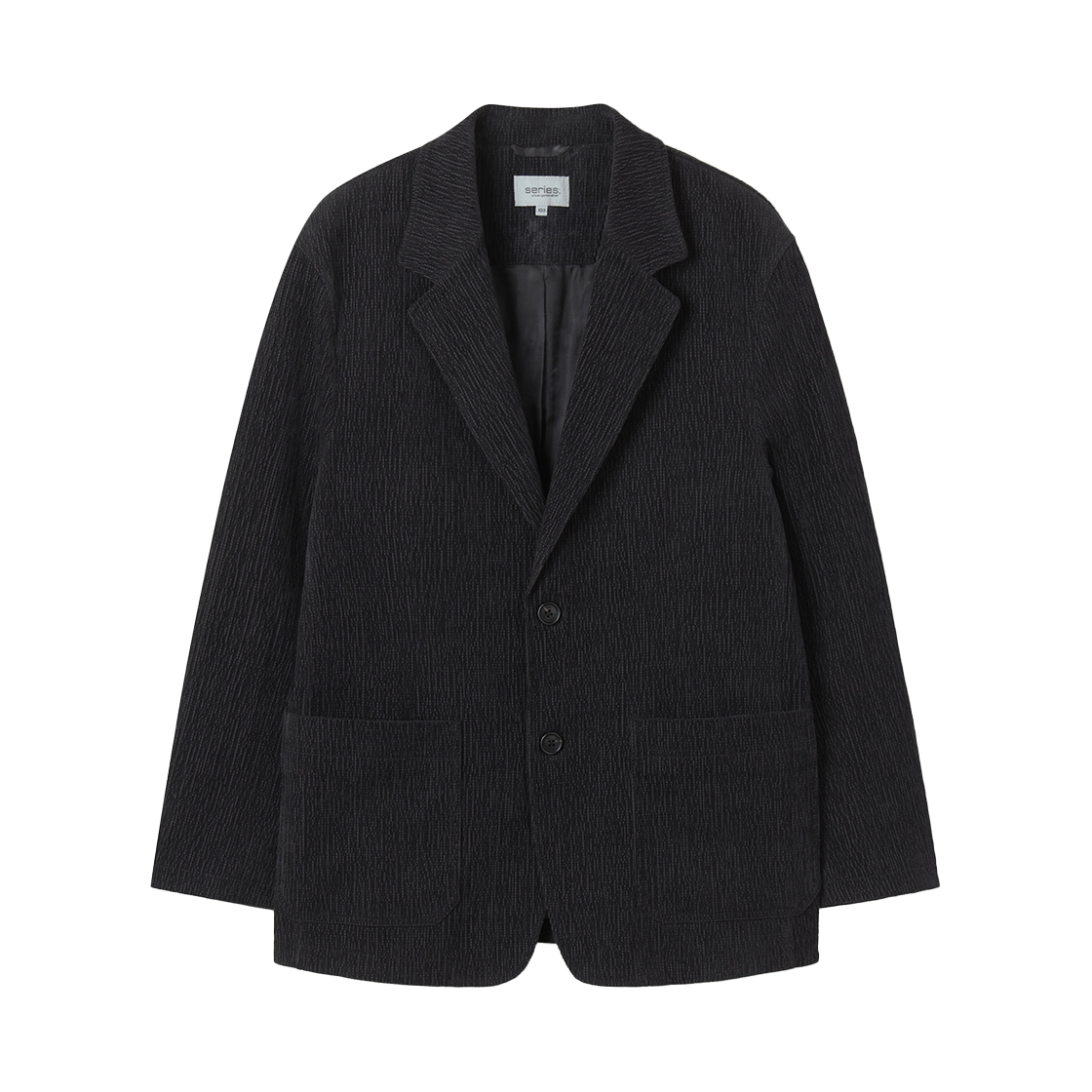 SAJAW25431CHD SERIES Corduroy Two Button Jacket Dark Charcoal