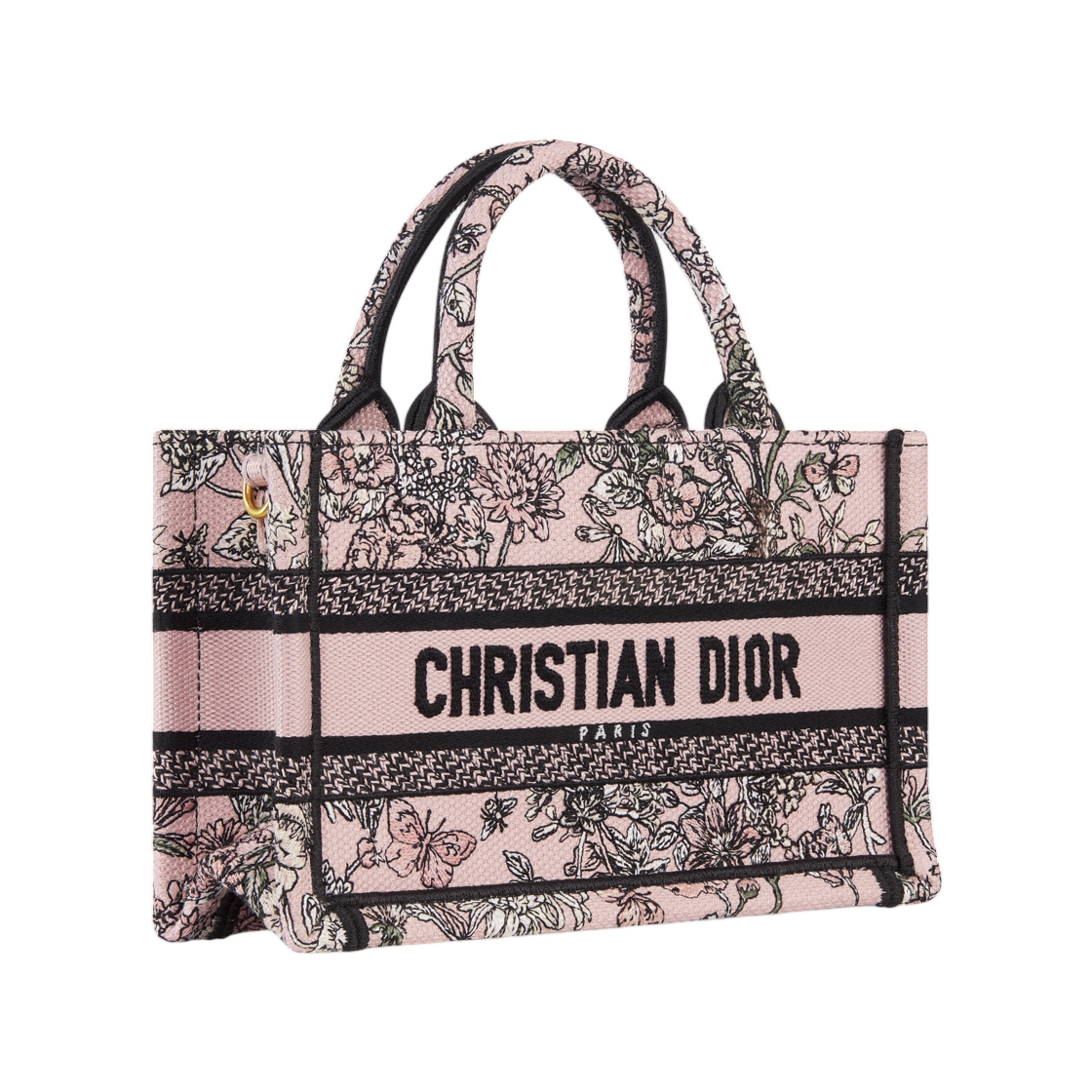 디올 럭키 디올 북 토트 미니 백 디올 플라워 캘린더 올오버 자수 핑크 멀티컬러(Dior Lucky Dior Book Tote Mini Bag In Dior Flowers Calendar Allover Embroidery Pink Multicolor) - 2