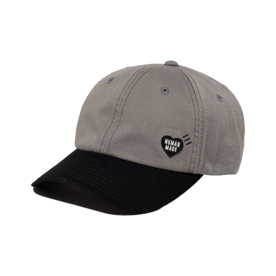휴먼 메이드 6 패널 트윌 캡 그레이